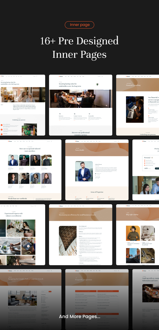 Bione - Business Consulting Template
