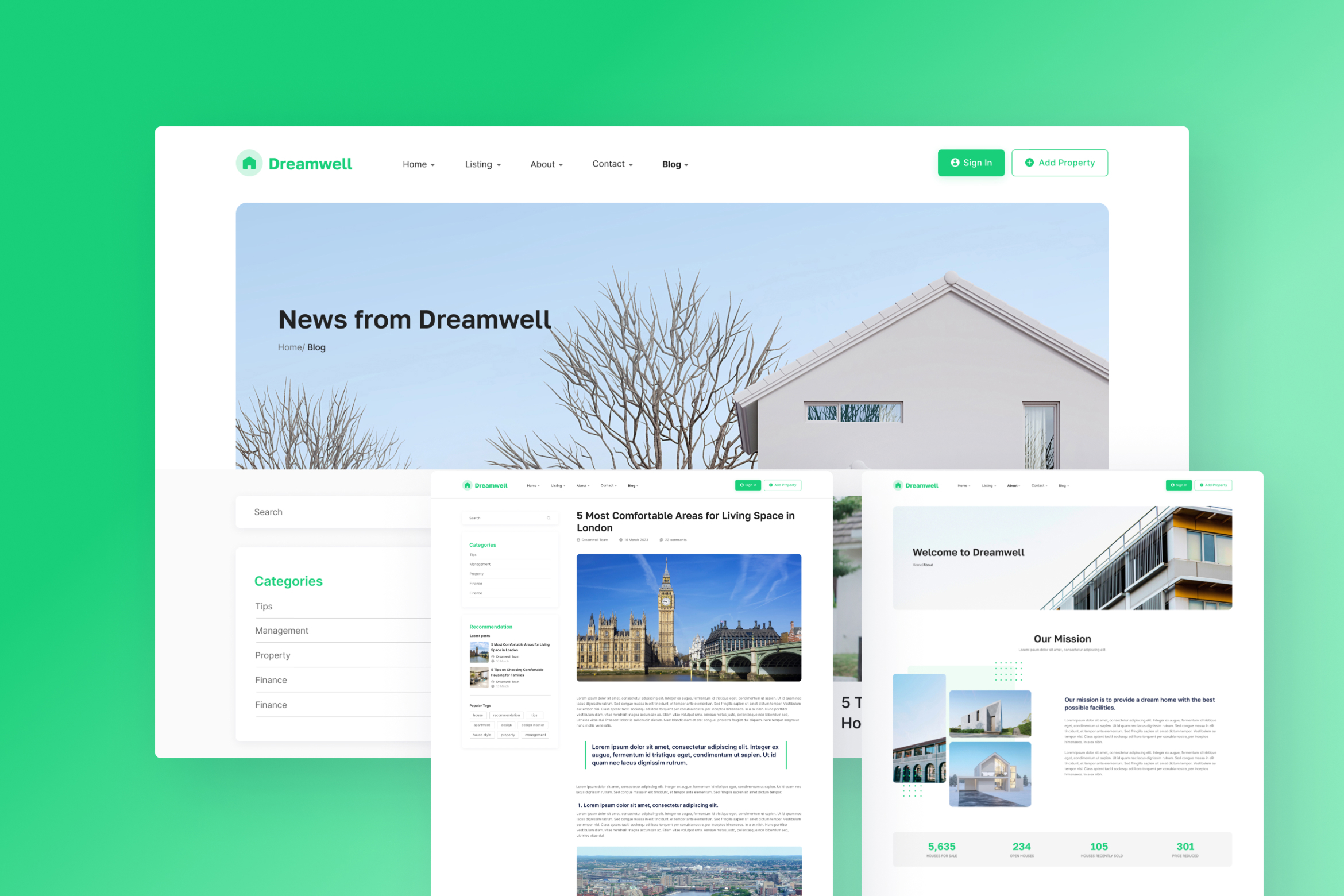 Dreamwell Banner